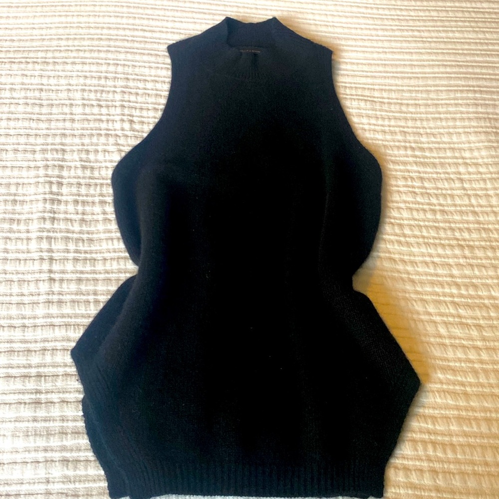 360Cashmere XS racerback tank , 100% cashmere.